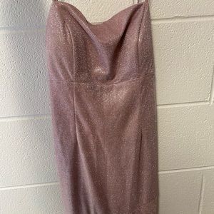 LIGHT PINK MINI DRESS